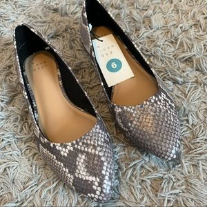 Snakeskin Flats